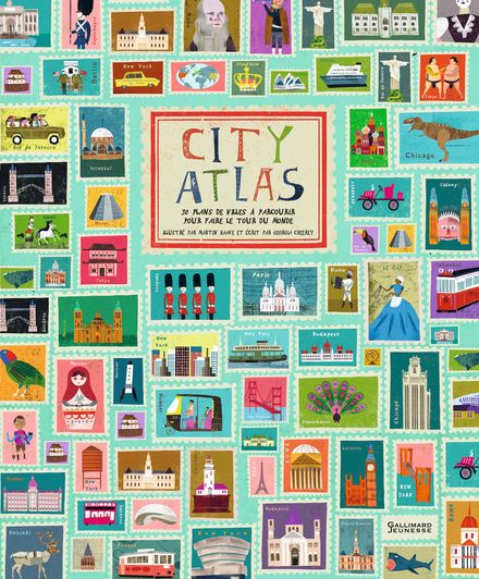 City Atlas Faites le tour du monde en 30 plans de villes
