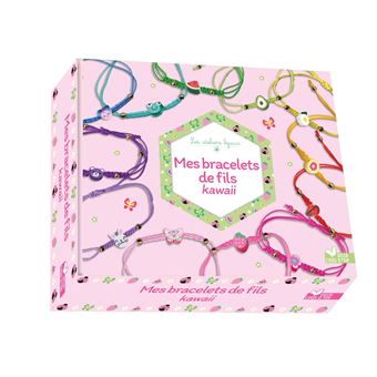 Coffret Mes bracelets de fils Kawaii