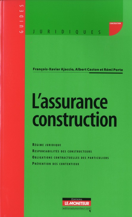 L'assurance construction