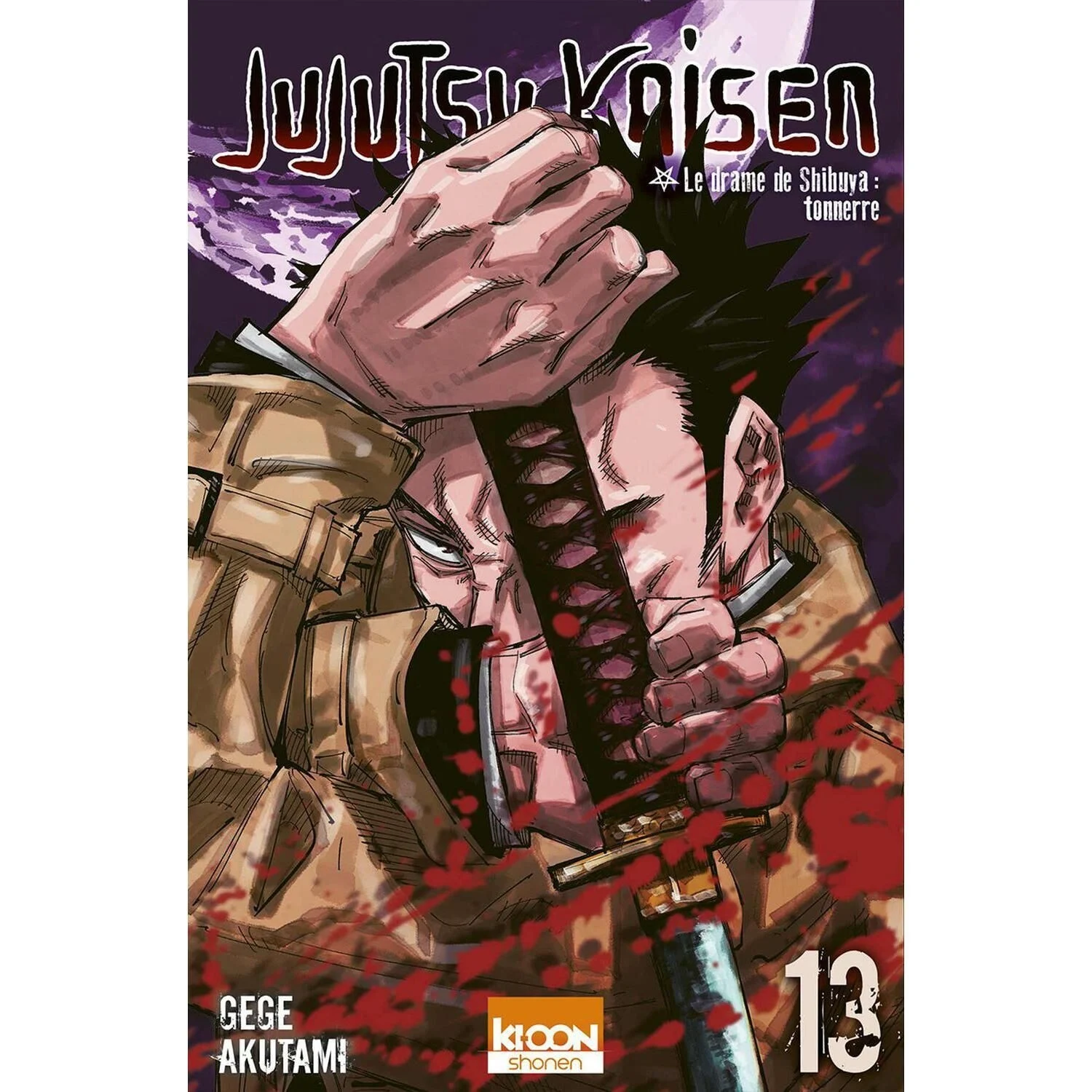 Manga Jujutsu Kaisen Tome 13 - Le drame de Shibuya : tonnerre KI-OON