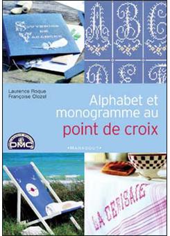 Alphabet et monogrammes au point de croix