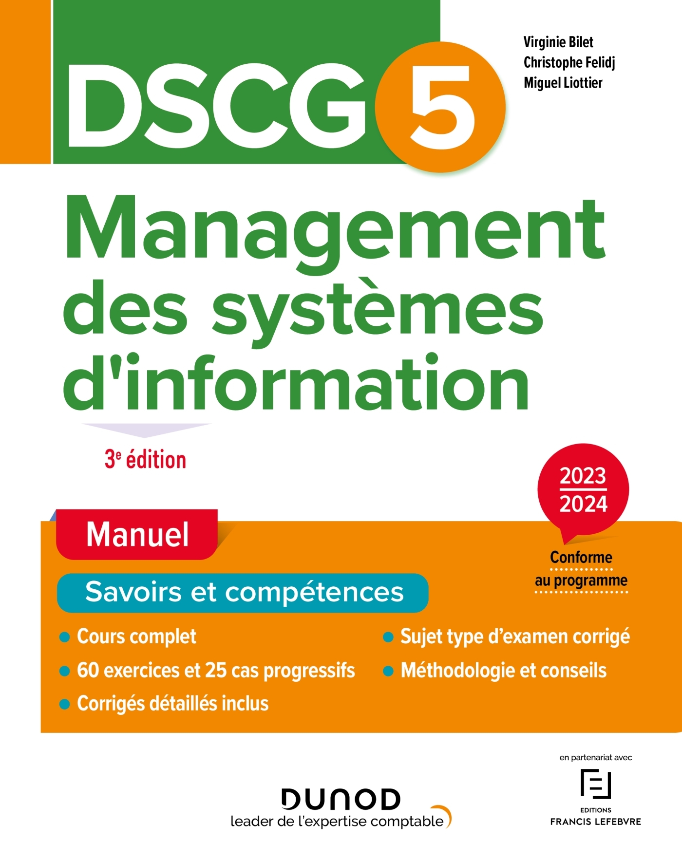 DSCG 5 - Management des systèmes d'information - Manuel - 3e édition