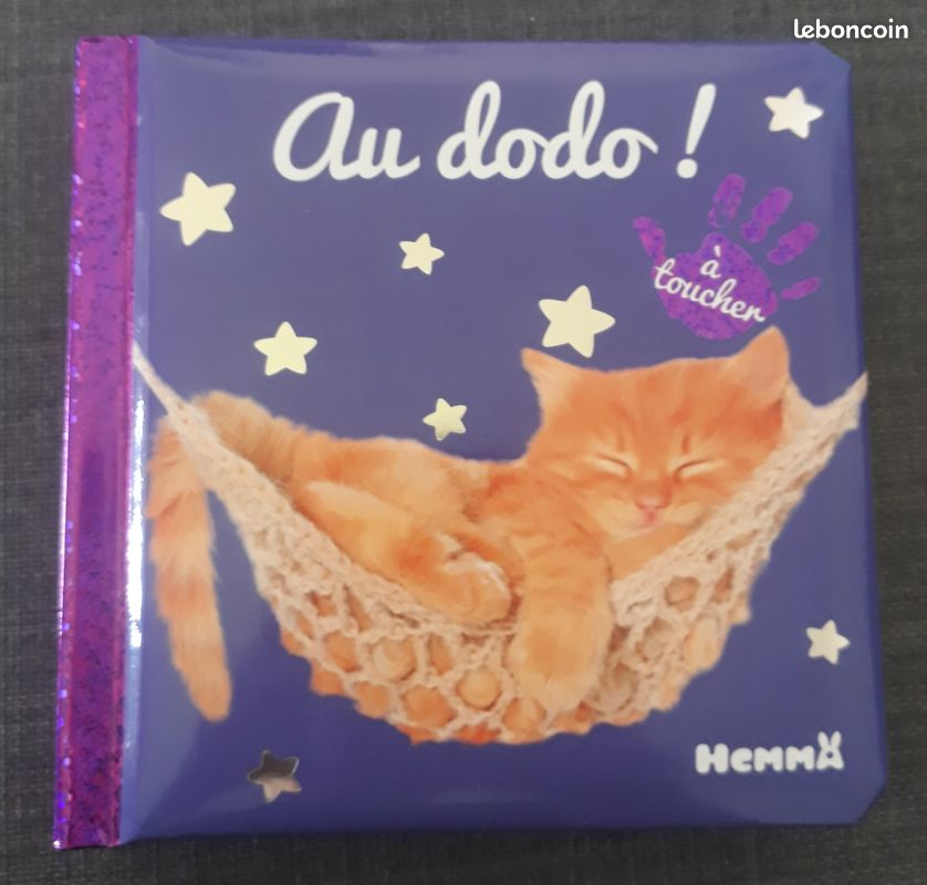 Livre à toucher "Au dodo"