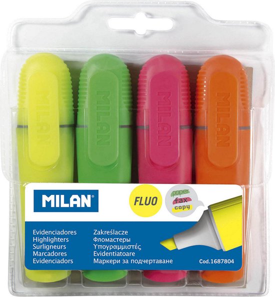 Surligneurs Milan Fluo