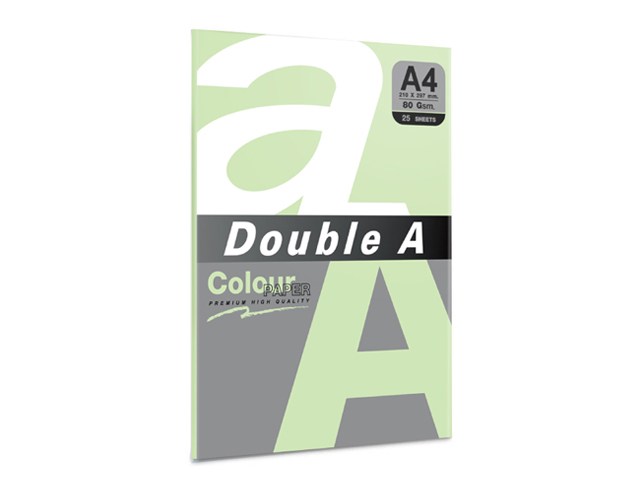 Double A Colour Paper 80gsm Green A4