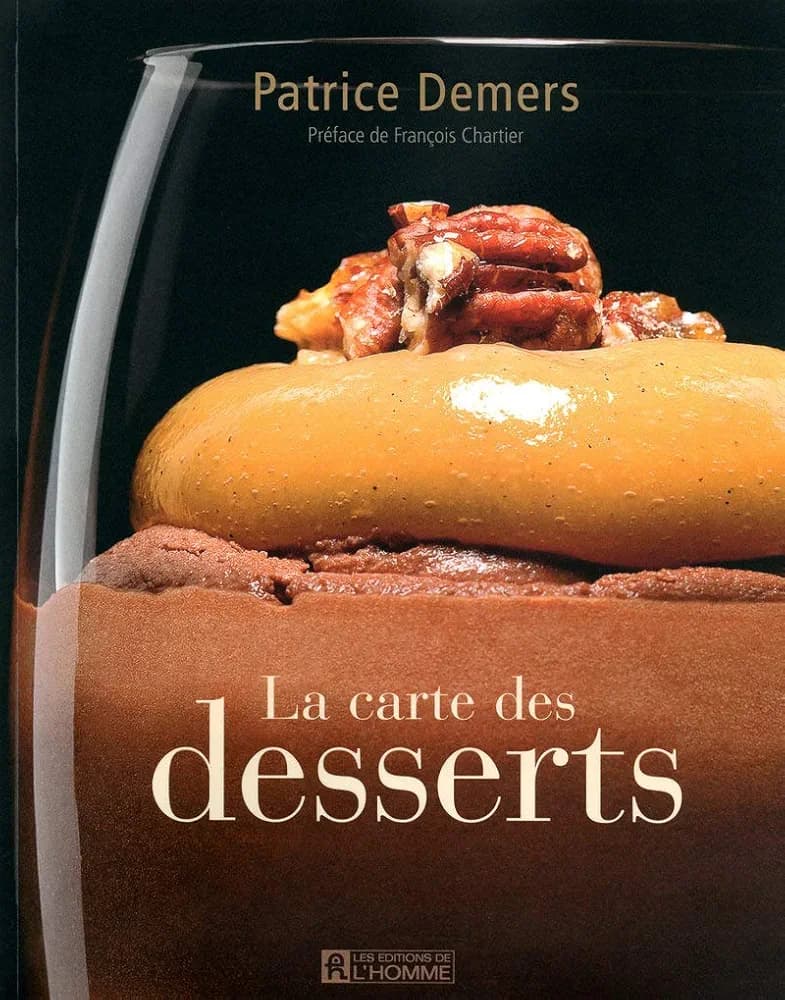 La carte des desserts