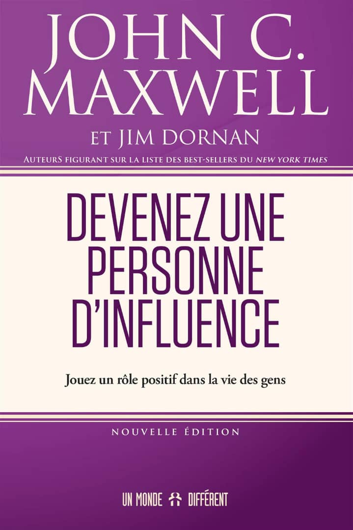 DEVENEZ UNE PERSONNE D'INFLUENCE